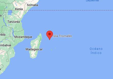 $!La isla Tromelin se encuentra al este de Madagascar, a cientos de kilómetros de la costa más cercana.