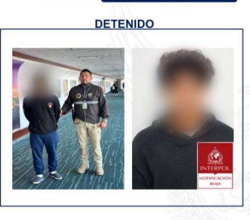 Capturan a Luiggi C. con notificación roja de Interpol y lo deportan a Ecuador por narcotráfico​​​​