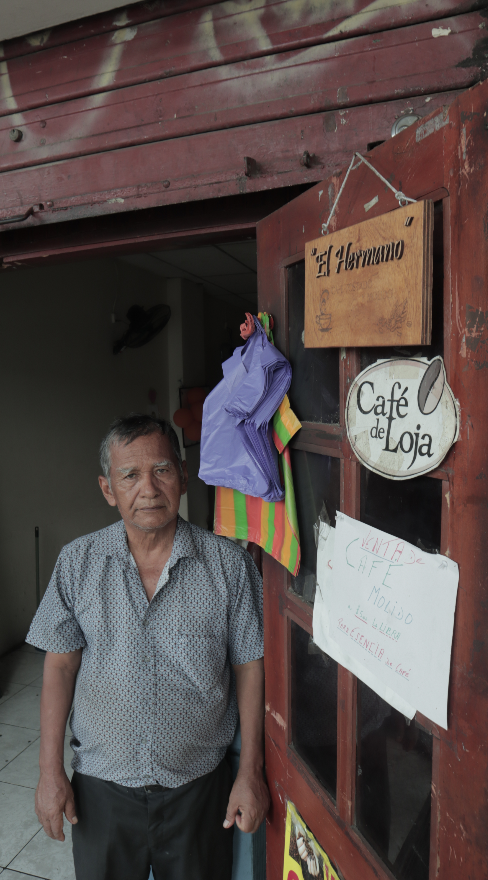 $!“El hermano, café de Loja”, aledaña a la calle Tomás Martínez, es una tienda de café sobreviviente a los cambios de la Zona Rosa.