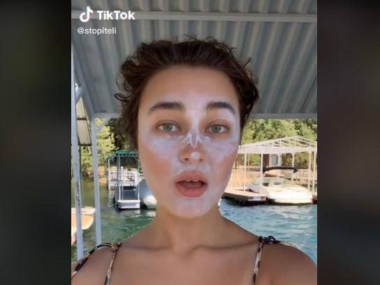 Hacer contouring con protector solar, la tendencia de TikTok que alerta a los dermatólogos