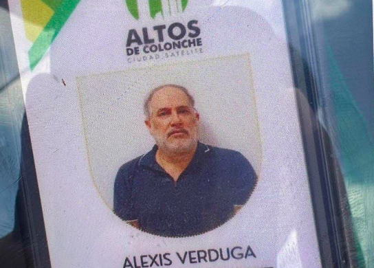 $!Alexis Verduga tenía una credencial de una urbanización de la cual no hay rastros.