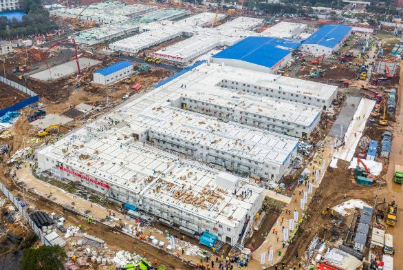 ¿Cómo puede China construir un hospital en 10 días?