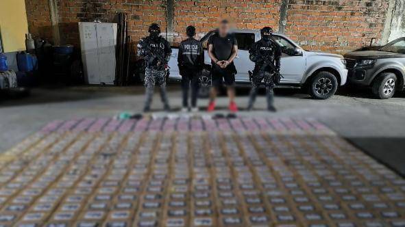 Hallan más de media tonelada de cocaína en urbanización de Daule: supera los $25 millones en el mercado internacional