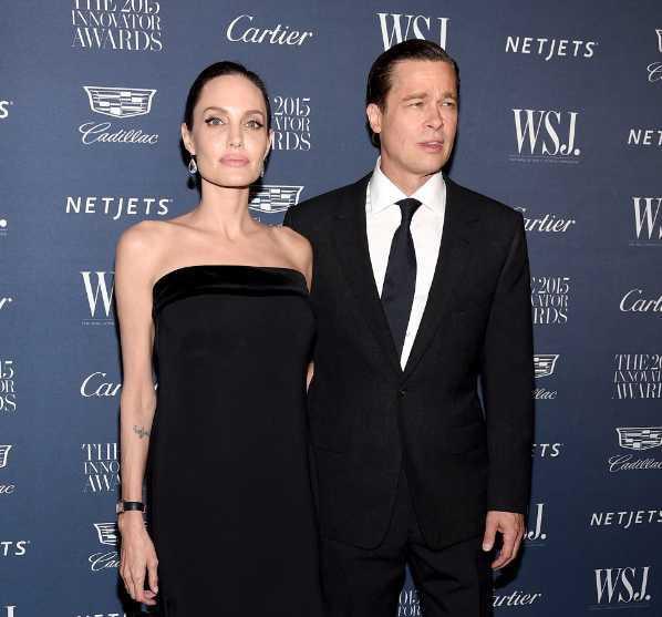 $!Foto de archivo de Angelina Jolie y Brad Pitt cuando aún estaban juntos, su batalla legal de divorcio, por no lograr un acuerdo por una de sus propiedades, es desde el 2016.