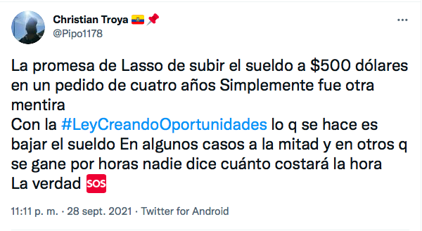 $!¿La propuesta de Ley de Oportunidades baja el sueldo a la mitad?