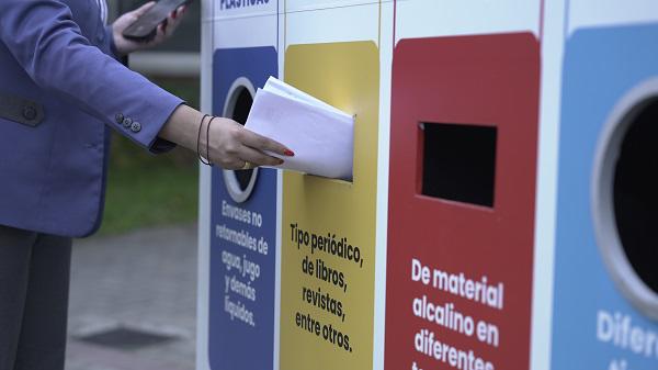 $!Tachos internos de Ecotec promueven la clasificación de desechos.