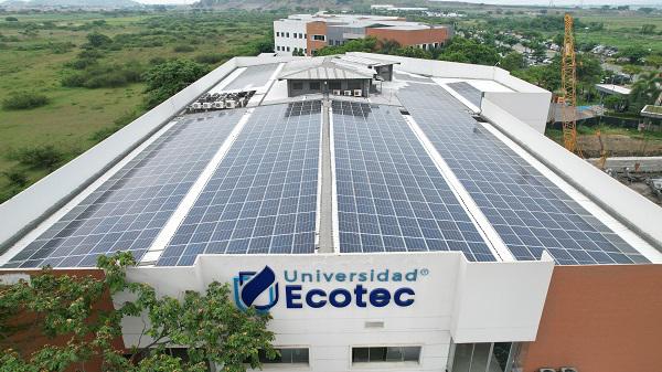 $!Paneles solares de la Universidad ECOTEC