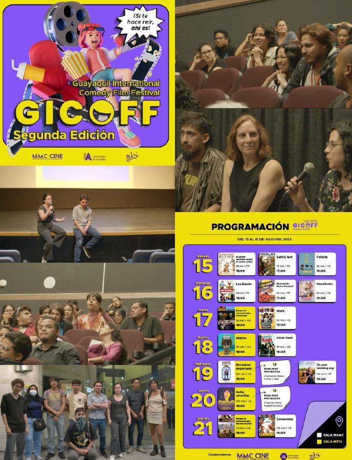 $!Guayaquil International Comedy Film Festival (GICOFF) segunda edición.
