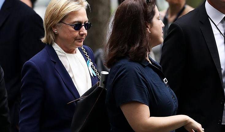 Revelan que Hillary Clinton tiene neumonía tras desmayo