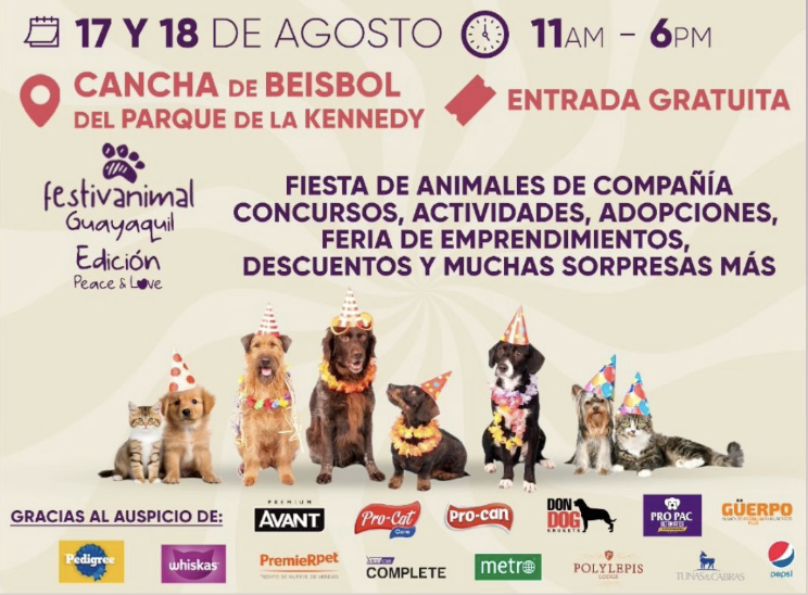 $!Invitación al evento para los peluditos.