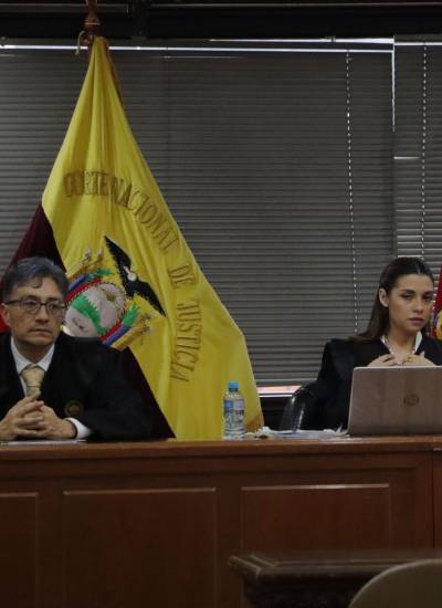 Fotografía de los jueces del Tribunal de la Corte Nacional de Justicia encargados en elc aso.