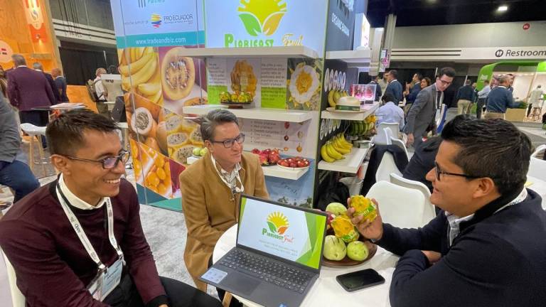 Un grupo de 43 empresarios ecuatorianos acudieron a la feria Global Produce and Floral Show, en Atlanta, Estados Unidos.