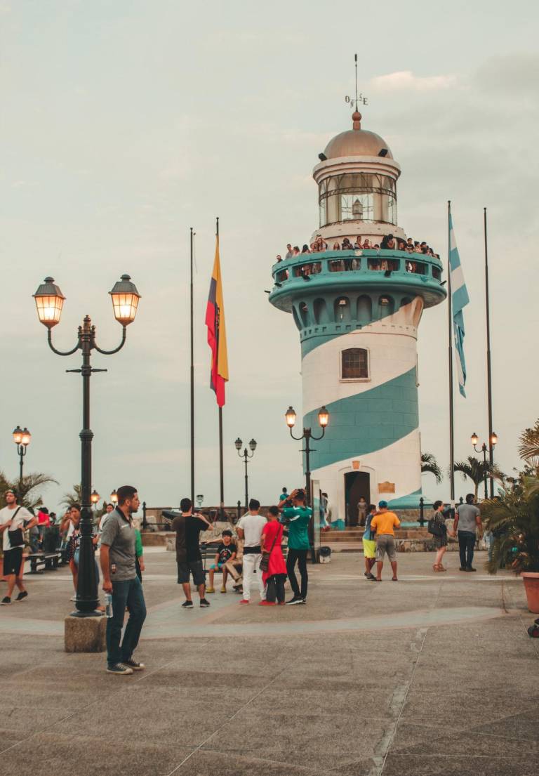 $!Fotografía del Faro de Guayaquil, uno de los puntos más representativos de Guayaquil.