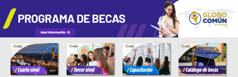 $!Senescyt ofrece más de 10.000 becas: así puede acceder al programa Globo Común