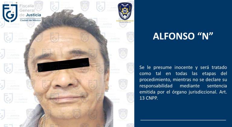 $!Así fue captado Alfonso Obregón.