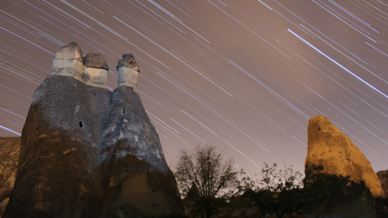 $!Lluvia de estrellas lejos de la ciudad.