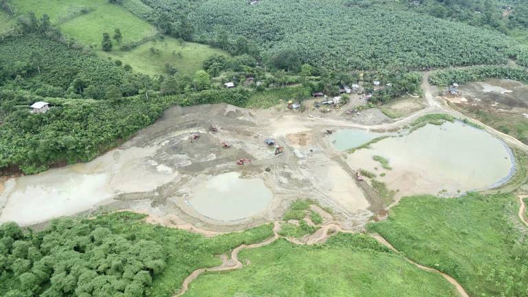 Minera Comiange depreda ambiente en La Maná y no tendría licencia ambiental