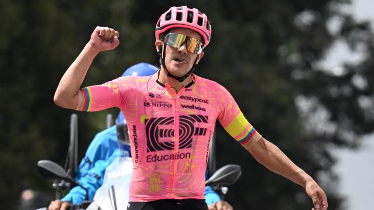 $!Richard Carapaz consiguió la medalla dorada en ciclismo de ruta en Tokio 2021.