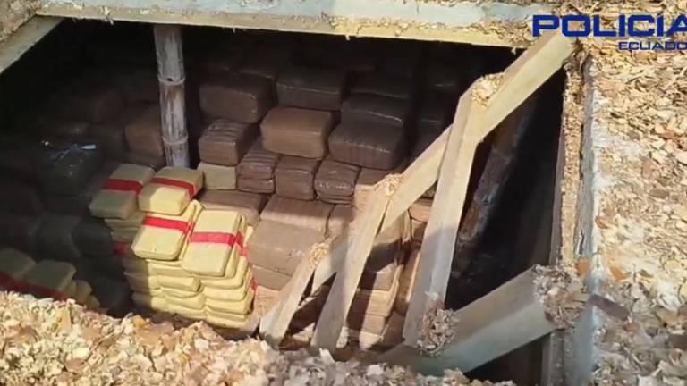 Microvistazo | Descubren bodega subterránea con más de media tonelada de droga en Guayaquil