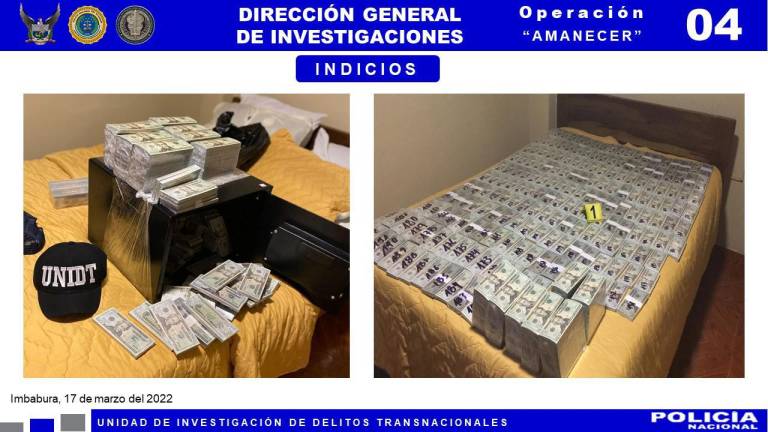 $!Incautan un millón de dólares falsos en Imbabura: Policía revela el modus operandi de la banda