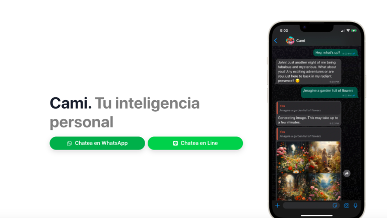 $!¿Cómo funciona Cami o HeyCami en WhatsApp? El chatbot con inteligencia artificial al alcance de su mano