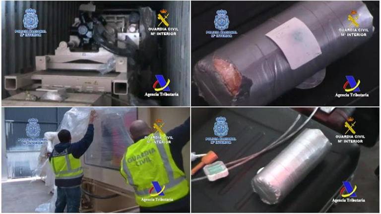 Cae banda que introducía cocaína en España desde Ecuador