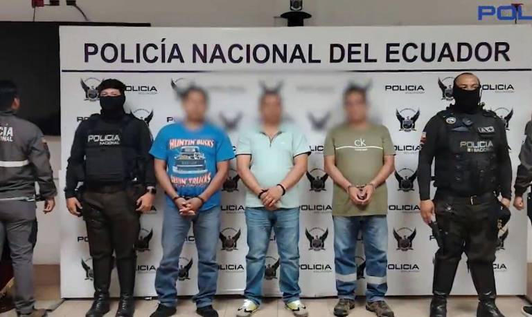 $!Fotografía de los detenidos por el operativo.