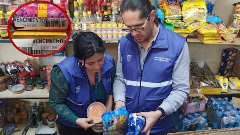 Arcsa descubre la venta de productos caducados hace 10 años dentro de un supermercado