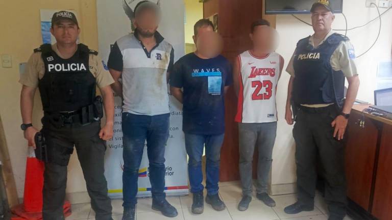 Liberan a dos secuestrados en Mocache y detienen a tres implicados, incluidos los hijos de una de las víctimas