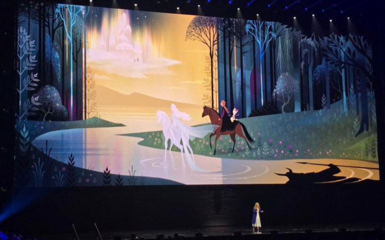 $!Arte conceptual de Frozen 3 revelado a la audiencia.