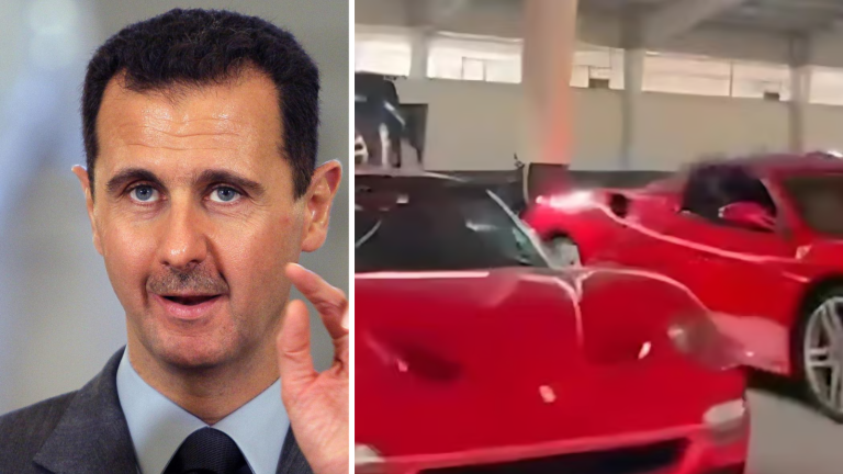 VIDEO | Descubren la gran colección de autos de lujo del presidente sirio Bashar Al Asad, quien huyó tras ser derrocado