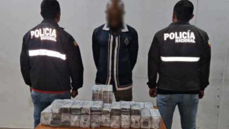 Prisión preventiva para francés detenido en Guayaquil con 1,6 millones de dólares presuntamente falsos