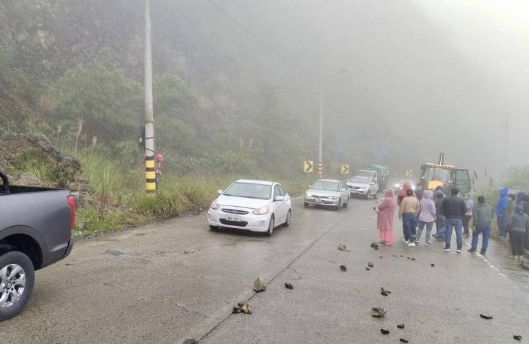 $!Fotografía que muestra el tramo de vía afectado.