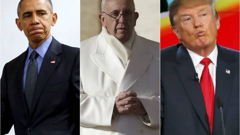 Obama, Francisco y Trump, los más admirados en EE.UU. en 2015