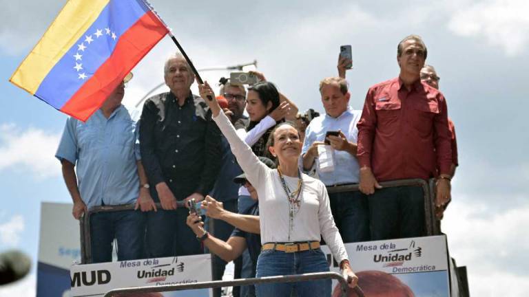 María Corina Machado afirmó que no van a dejar las calles en protesta a la reelección de Nicolás Maduro