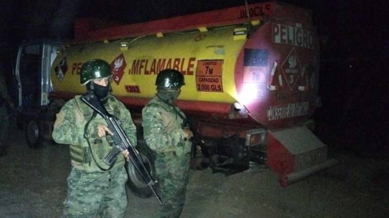 Ejército ecuatoriano retuvo varios tanqueros y vehículos por presunto tráfico ilegal de combustibles