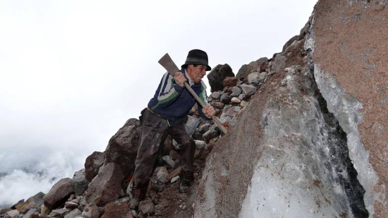 Baltazar Ushca, quien fue el último hielero del Chimborazo, falleció a los 80 años