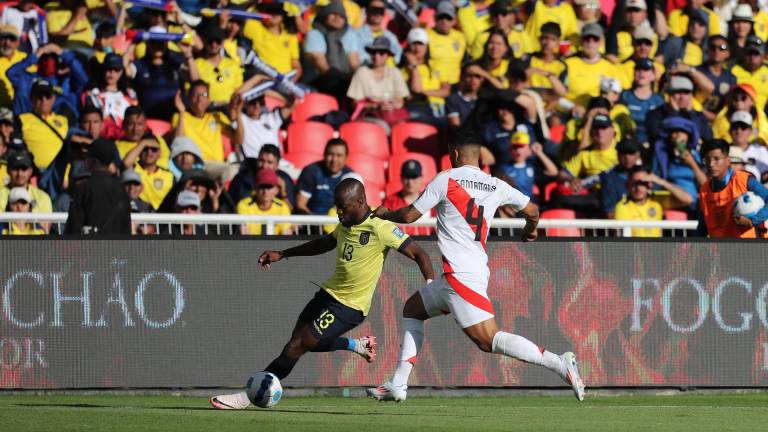 Ecuador se reencuentra con el triunfo y vence a Perú por 1-0 en las eliminatorias