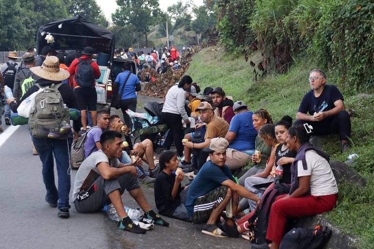 $!Una caravana de 1.500 migrantes partió esta semana de la frontera sur de México a pesar de las declaraciones del presidente electo de Estados Unidos, Donald Trump.