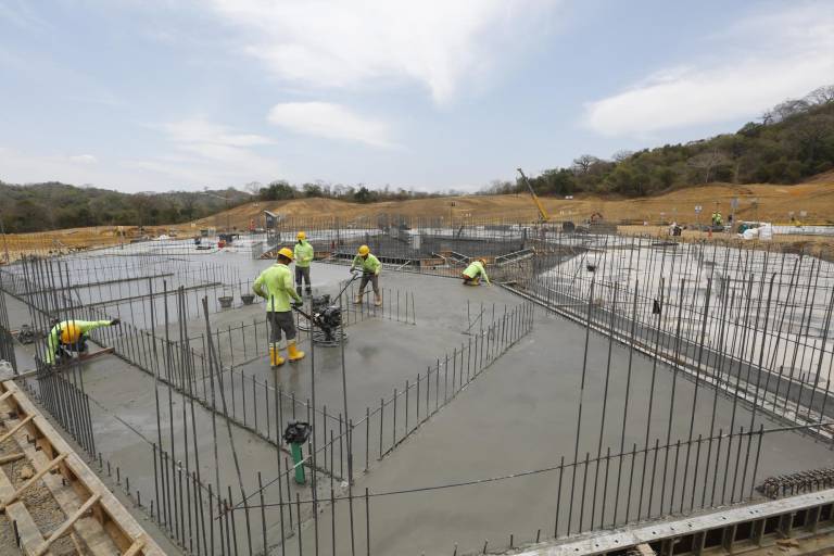 $!Fotografía de la zona de construcción de la cárcel.