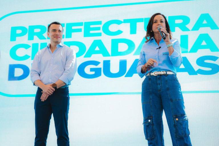 $!Daniel Noboa y Rafael Correa vuelven a enfrentarse por entrega de garantía soberana a la Prefectura del Guayas