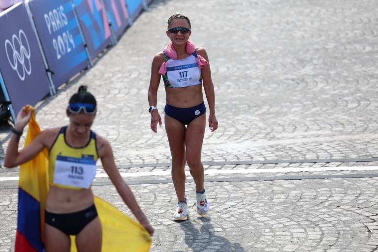 $!La atleta ecuatoriana Glenda Morejón brilló y obtuvo el diploma olímpico en París 2024