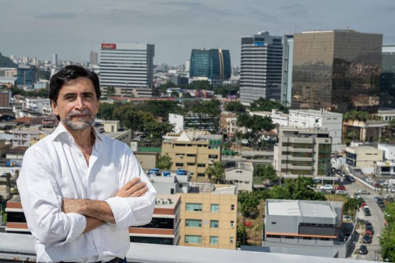 $!Virgilio Gonzenbach, presidente de la Cámara de la Construcción de Guayaquil.