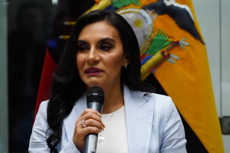 $!La vicepresidenta suspendida , quien funge como embajadora en Israel desde el pasado diciembre, calificó su suspensión como una grosera violación a la Constitución.