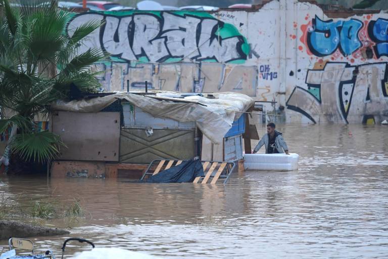 $!Devastadoras lluvias e inundaciones en España.