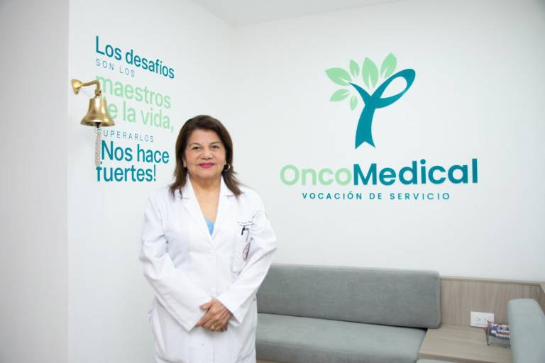 $!Rosario Bohórquez, gerente de OncoMedical Center y presidenta de la Sociedad Ecuatoriana de Oncología (SEO), Núcleo del Guayas.