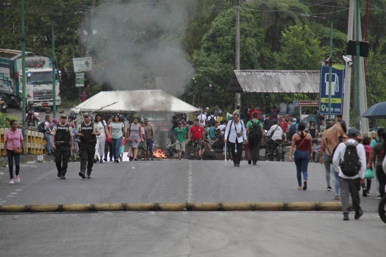 $!Fotografía de una de las protestas en contra de la construcción de la cárcel de máxima seguridad en Archidona.