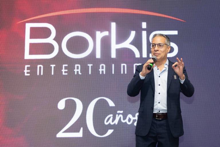 $!Jorge Luis Bohorquez, Director y CEO de BORKIS Entertainment y “La Mayor”, aprovechó también para celebrar los 20 años de la productora musical.