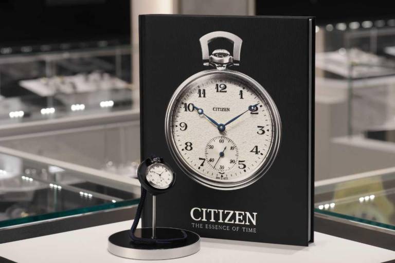 $!Imagen de ese primer reloj de bolsillo creado por Citizen hace 100 años.