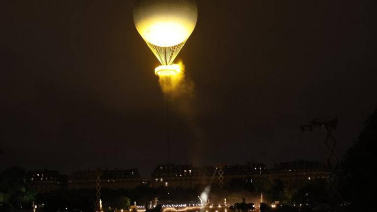 Un globo marcó el inicio de los Juegos París 2024